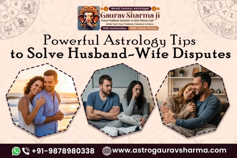 Astrology Tips to Solve Husband-Wife Disputes